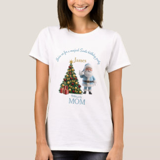 T-shirt Magical Santa Birthday Invitation