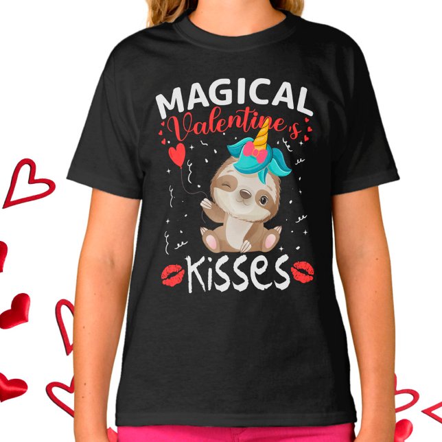 T-shirt Magical Valentine's Kisses (Créateur téléchargé)