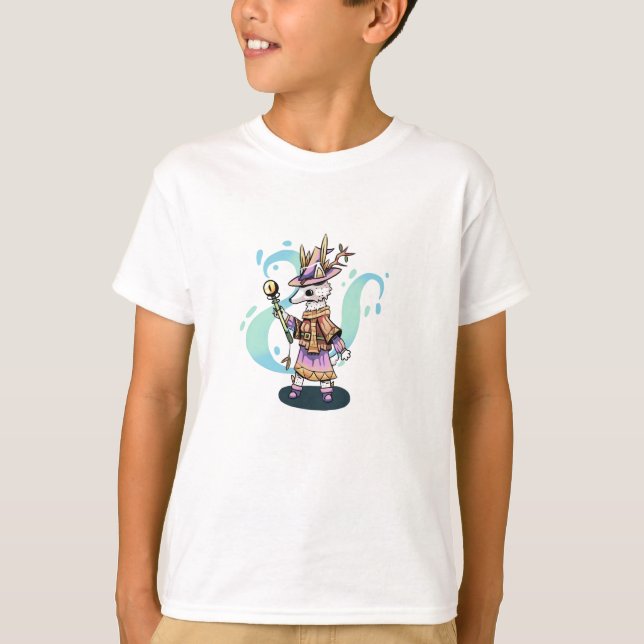 T-shirt Magical wolf, (Devant)