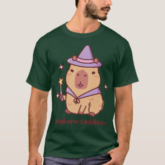 T-shirt Magicien Capybaracadabra Capybaracadabra Sympa Pun