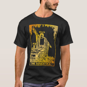 T-shirt Magicien Carte Tarot Vintage Le Magicien