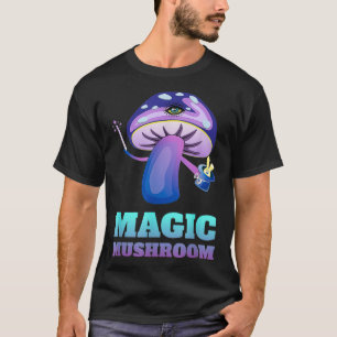 T-shirt Magicien de champignons Pun Parodie
