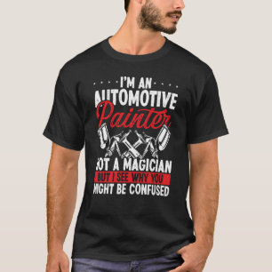 T-shirt Magicien de la peinture de carrosserie automobile