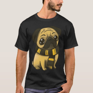 T-shirt Magicien dessiné Puppy Pug