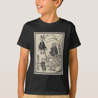 T-shirt Magicien d'Oz Dorothy et l'épouvantail