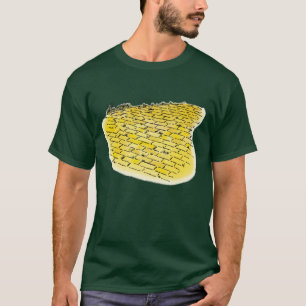 T-shirt Magicien d'Oz vintage Route de briques jaunes par