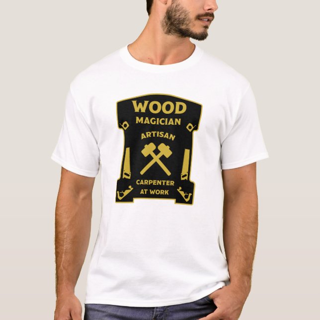 T-shirt Magicien du bois (Devant)