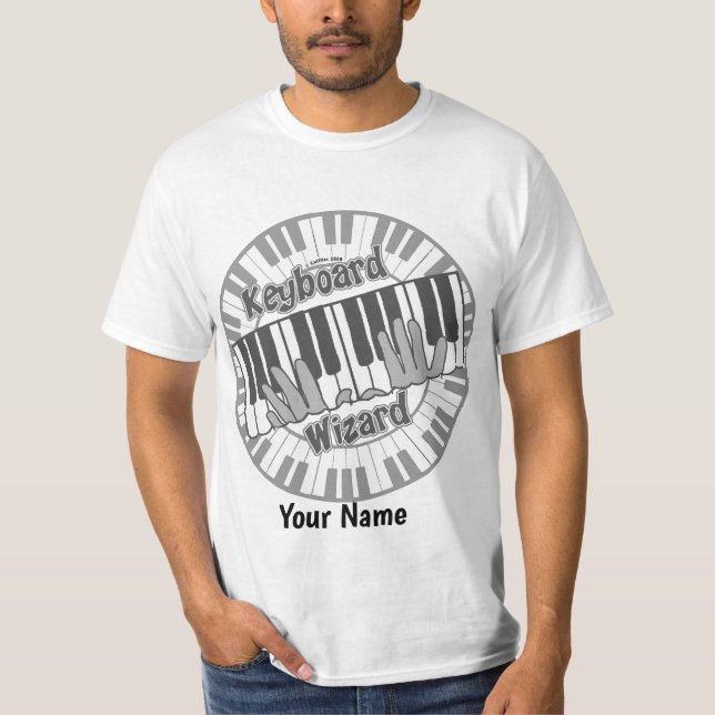 T-shirt Magicien du Clavier  (Devant)