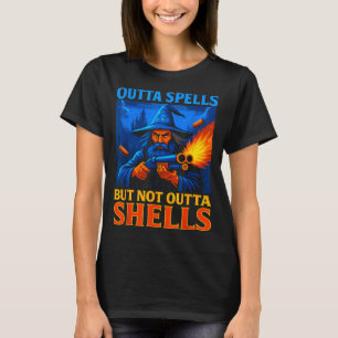 T-shirt Magicien Fantastique Sans Sorts Mais Pas Sans Obus
