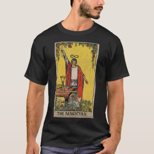 T-shirt Magicien Tarot Occulte Divination Psychique Cadeau