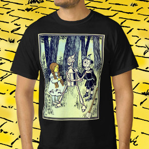 T-shirt Magicien vintage d'Oz, Dorothy rencontre le Tinman