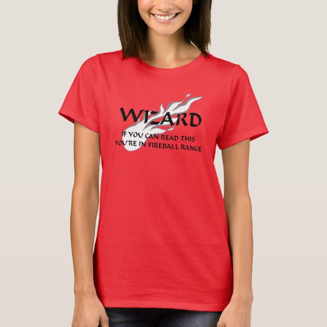 T-shirt Magicien - vous êtes dans la gamme d'aérolithe (Devant)