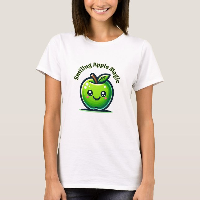 T-shirt Magie Apple souriante (Devant)