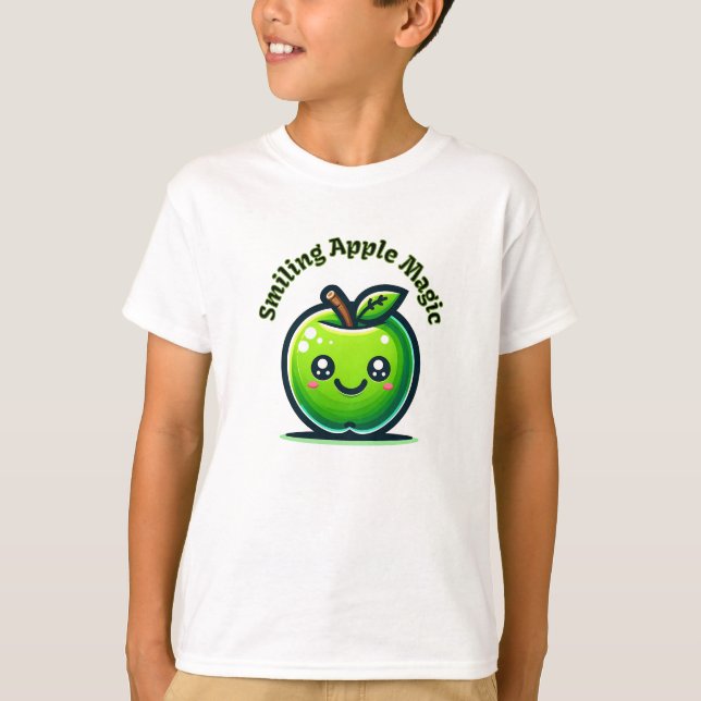 T-shirt Magie Apple souriante (Devant)