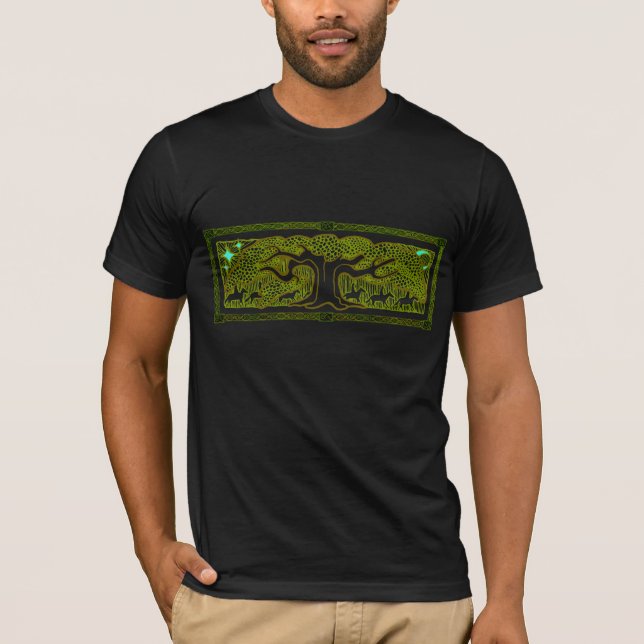 T-shirt Magie celtique - le grand arbre (Devant)