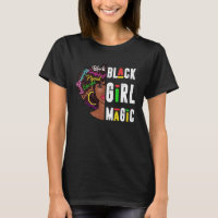 Magie de la fille noire Mois de l'histoire des Noi