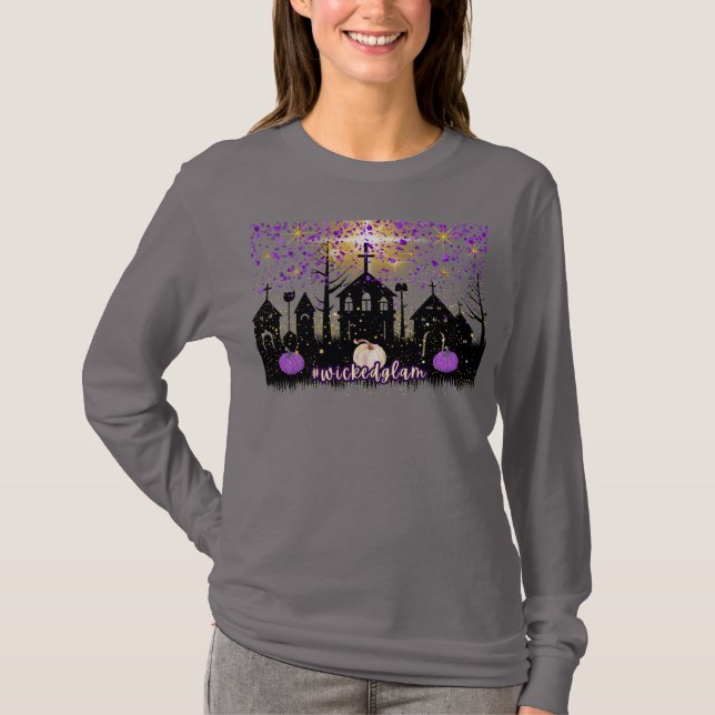 T-shirt Magie de sentier au clair de lune (Devant)