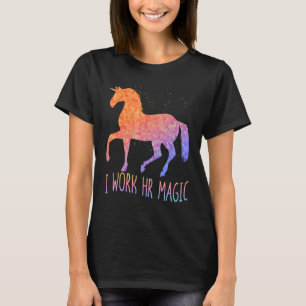T-shirt Magie des RH Licorne Ressources Humaines Amusant G