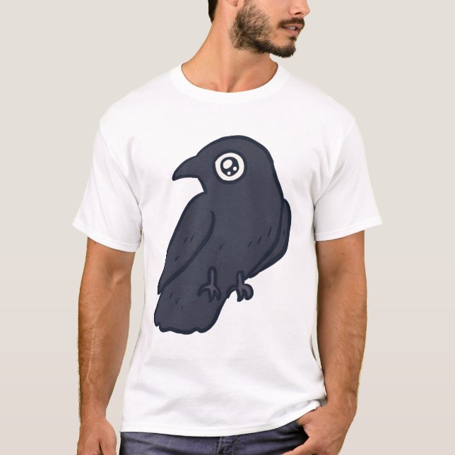 T-shirt Magie du corbeau (Devant)