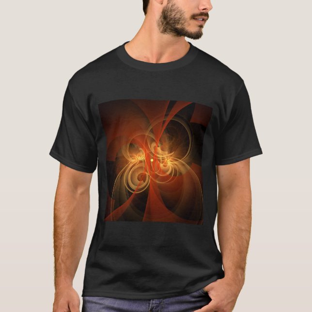 T-shirt Magie du matin Art Abstrait (Devant)