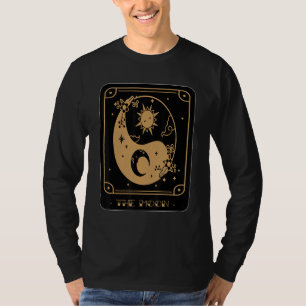 T-shirt Magie La Carte Tarot Lune Cartes Mystiques Occulte
