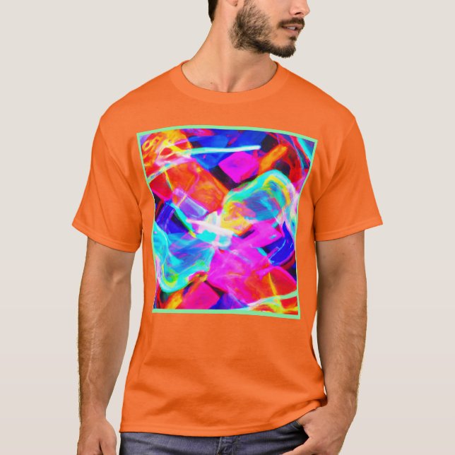 T-shirt Magie Motif colorée (Devant)