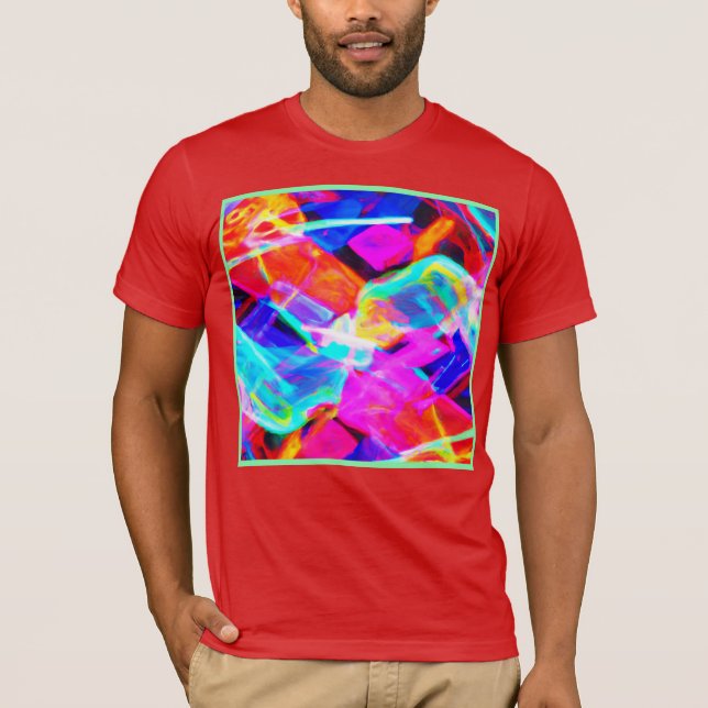 T-shirt Magie Motif colorée (Devant)