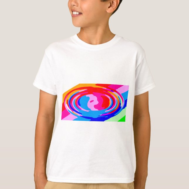 T-shirt magie Rainbow (Devant)