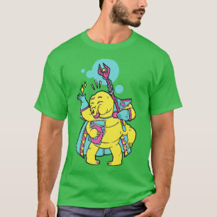 T-shirt Magie RPG de l'assistant Tardigrade