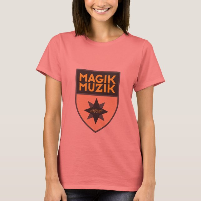 T-shirt Magik Muzik "Creme" (Devant)
