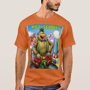 T-shirt MAGILLA GORILLA Personnage Abstrait de Dessin Anim