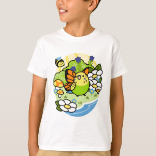 T-shirt Magique Bird Matcha - Portrait