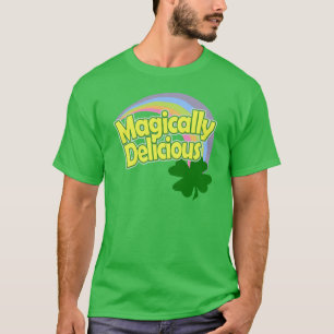 T-shirt Magique délicieux Pastel Rainbow Shamrock