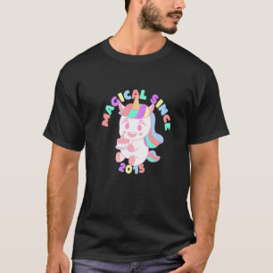 T-shirt Magique depuis 2015 Unicorn 7e anniversaire