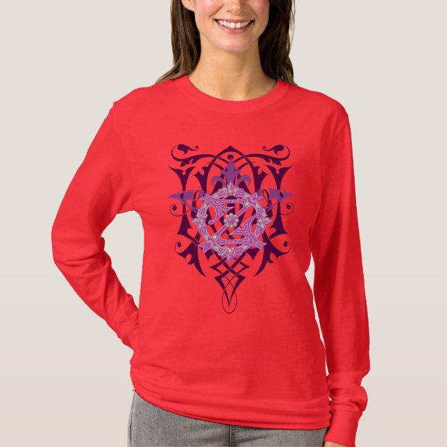 T-SHIRT MAGIQUE SORCIER D'OZ  MONOGRAMME ROYAL (Devant)
