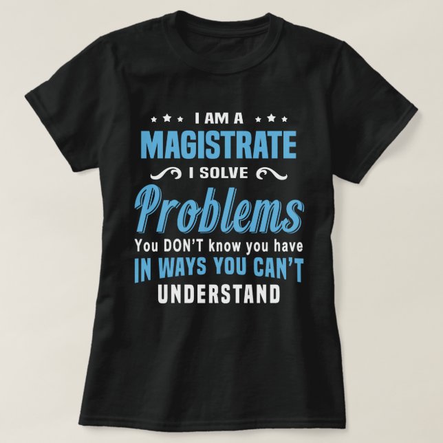 T-shirt Magistrat (Design devant)