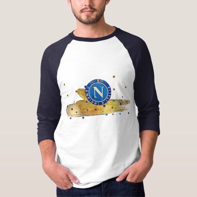 T-shirt Maglia Uomo Napoli (Devant)