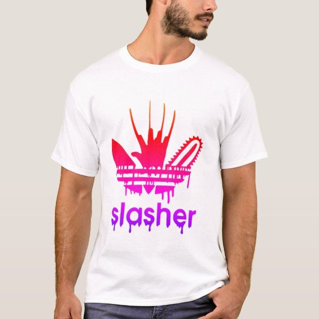 T-shirt Maglietta Slasher (Devant)