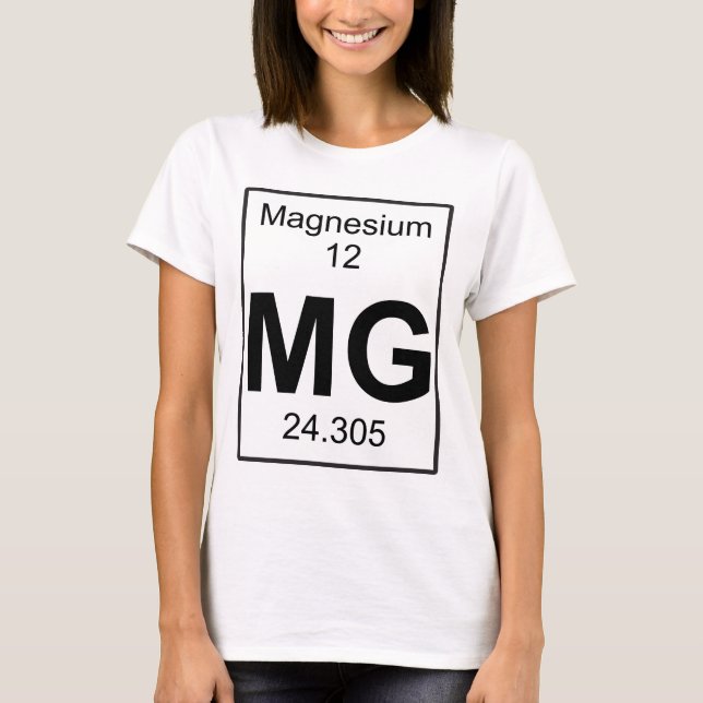 T-shirt Magnésium - Magnésium (Devant)