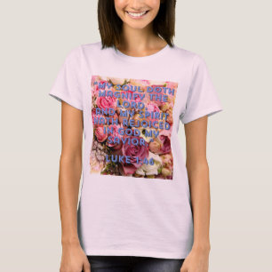 T-shirt Magnificat Luke 1:46