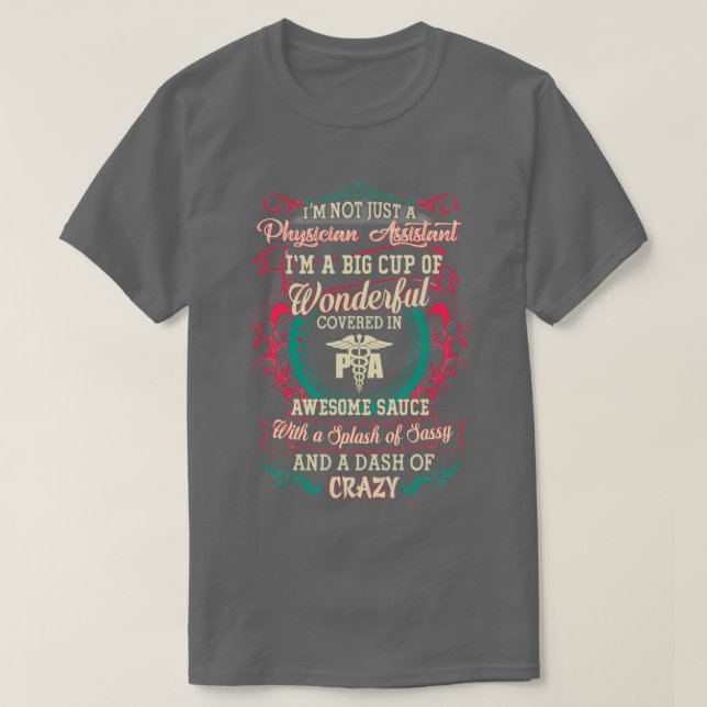 T-shirt Magnifique adjoint de médecin (Design devant)