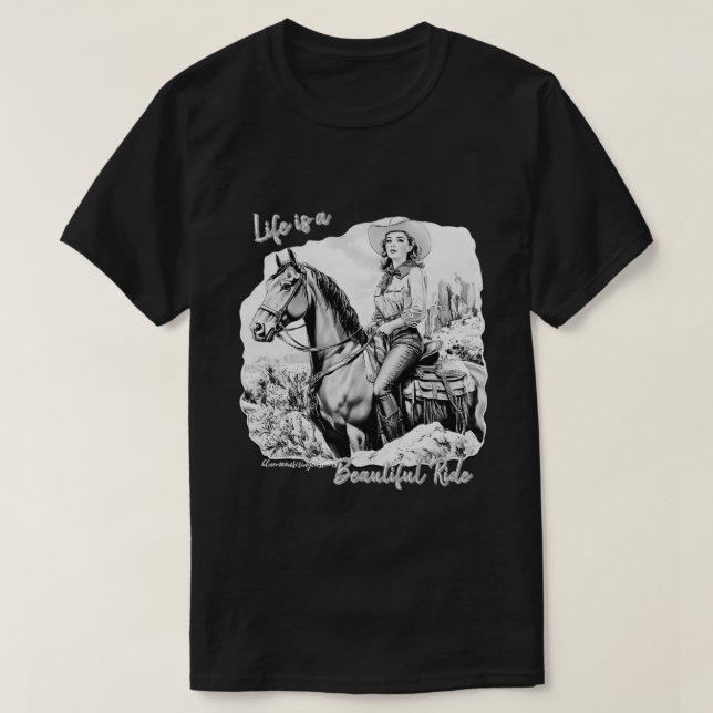 T-shirt Magnifique balade (Design devant)