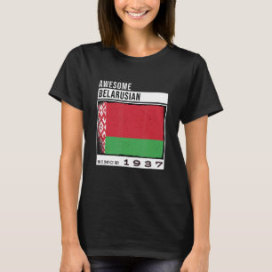 T-shirt Magnifique Biélorusse depuis 1937 Biélorusse 85ème