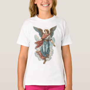 T-shirt Magnifique chemise chrétienne pour fille ange