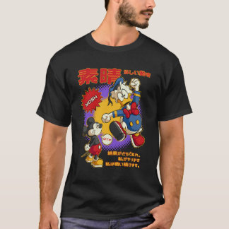 T-shirt Magnifique chemise de dessin animé