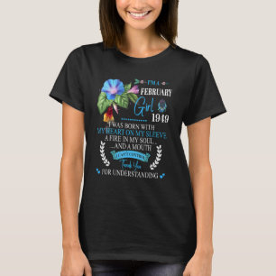 T-shirt Magnifique Depuis 1949 74e anniversaire Je suis un