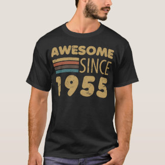 T-shirt Magnifique depuis 1955 70e anniversaire