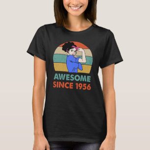 T-shirt Magnifique depuis 1956 67 Ans 67e Anniversaire Déc