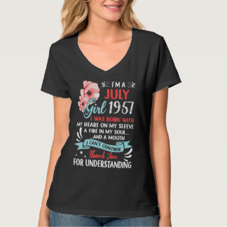 T-shirt Magnifique Depuis 1957 65e anniversaire Je suis un