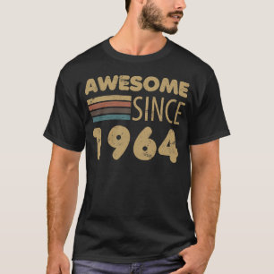 T-shirt Magnifique depuis 1964 60e anniversaire